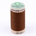 Scanfil Organic Cotton Thread 50wt Solid 500yd Cathay Spice 4827