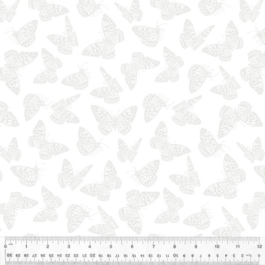 Tulip Fields ~ Float & Flutter ~ 54165-6 White in White