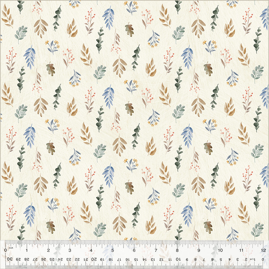 Flower Shop ~ Petite Foliage ~ 54178-1 Ivory