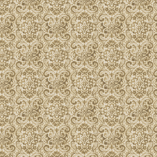 Boho Chick ~ Damask ~ 54563-6 Tan