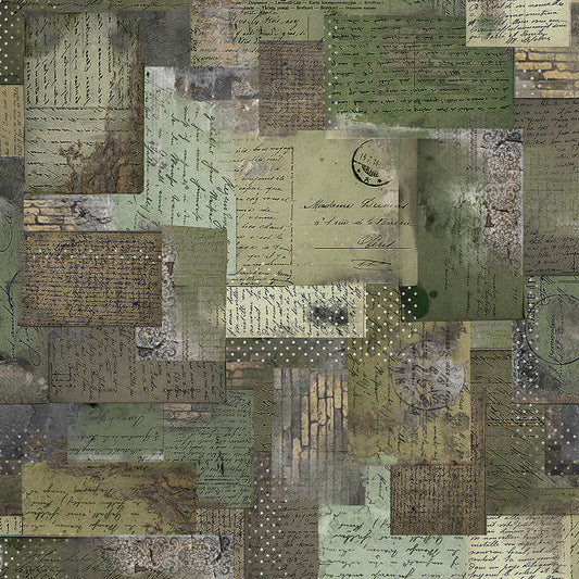 Boho Chick ~ Ephemera ~ 54564-9 Dusty Green