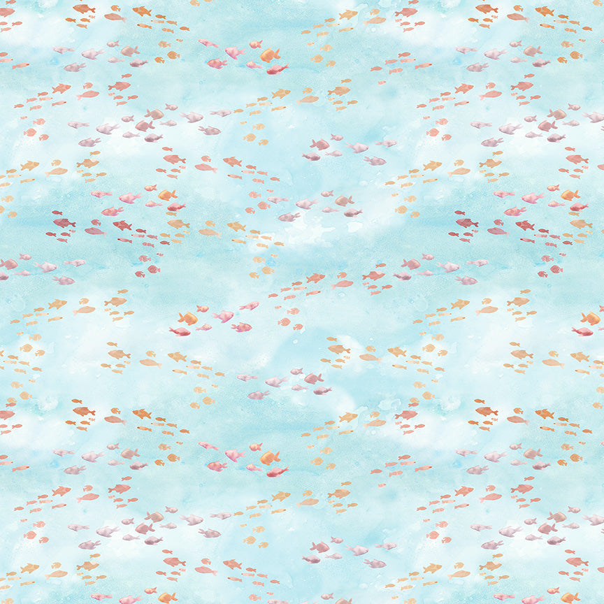 Oean Life ~ Shoal ~ 54989-7 Turquoise