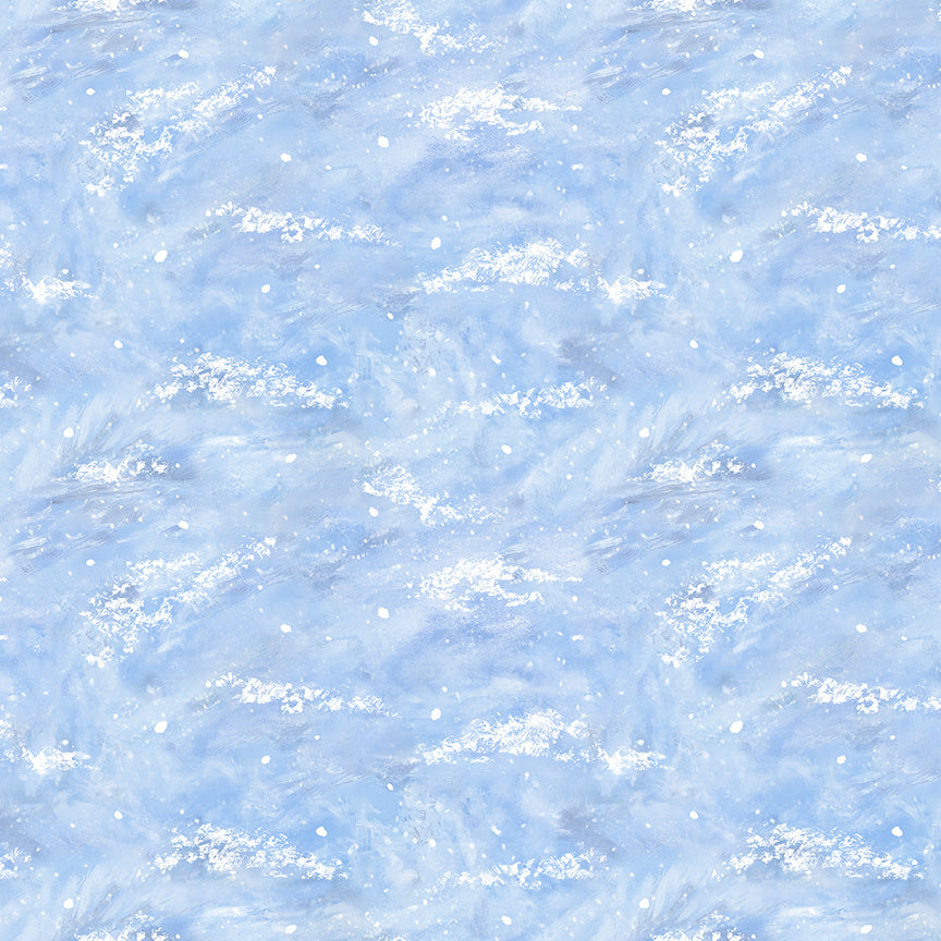 Winter Wonder ~ Snowfield ~ 55169D-2 Icy Blue