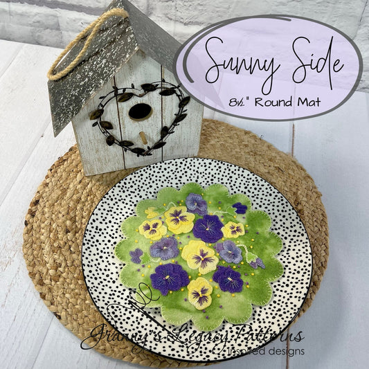 Granny's Legacy | Sunny Side Wool Appplique Pattern