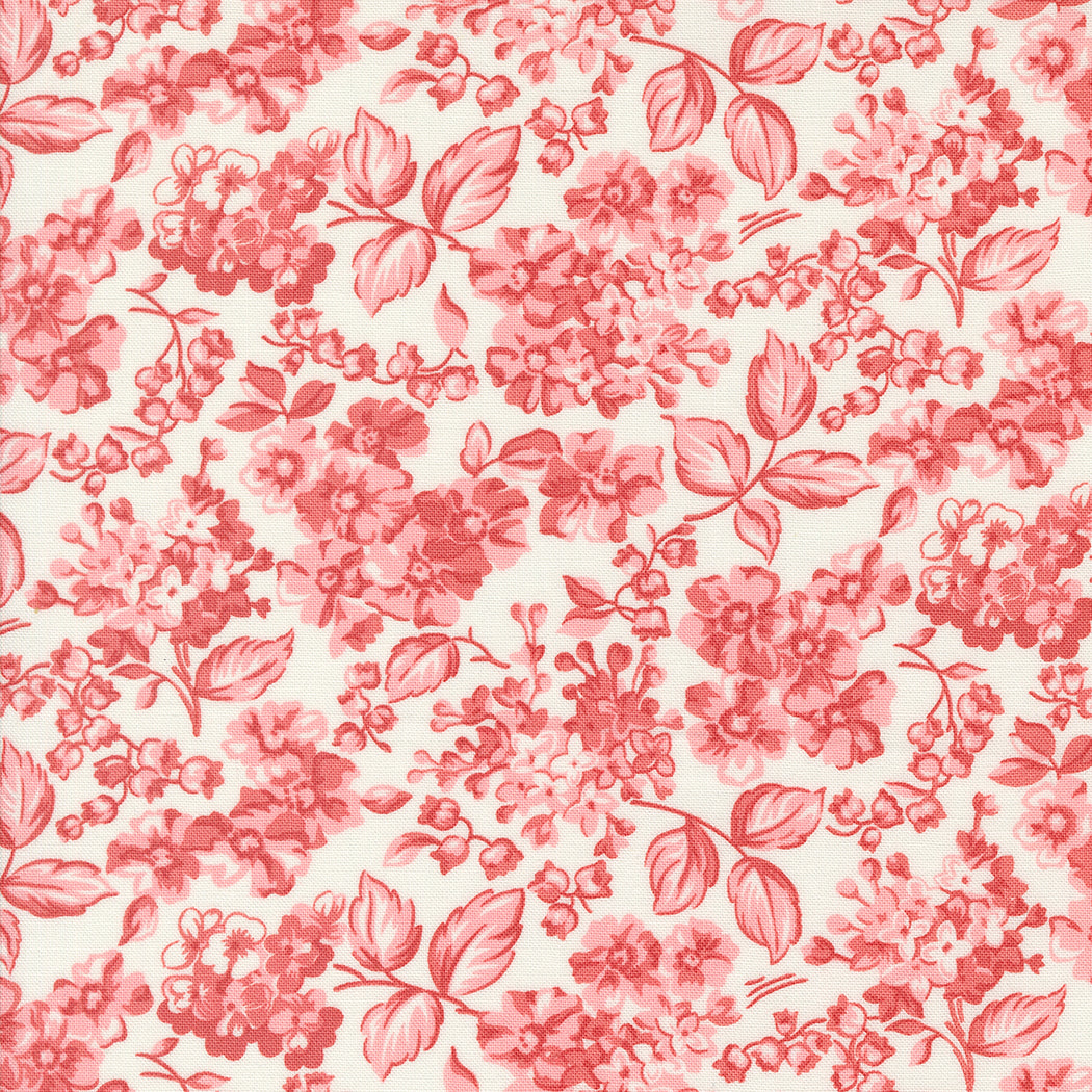 Rosemary Cottage ~ Blooms ~ 55312 21 Cream Strawberry