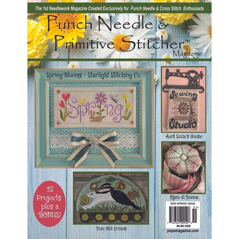 Punch Needle & Primitive Stitcher Magazine - Spring 2025 – Hobby House ...