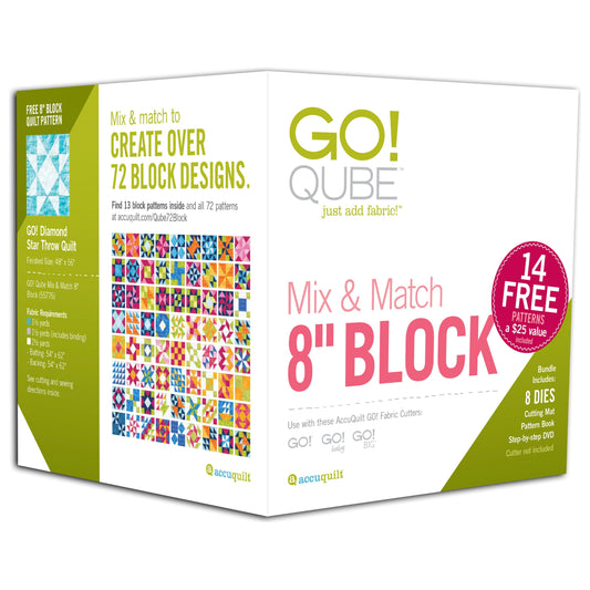 GO! Qube Mix & Match 8" Block