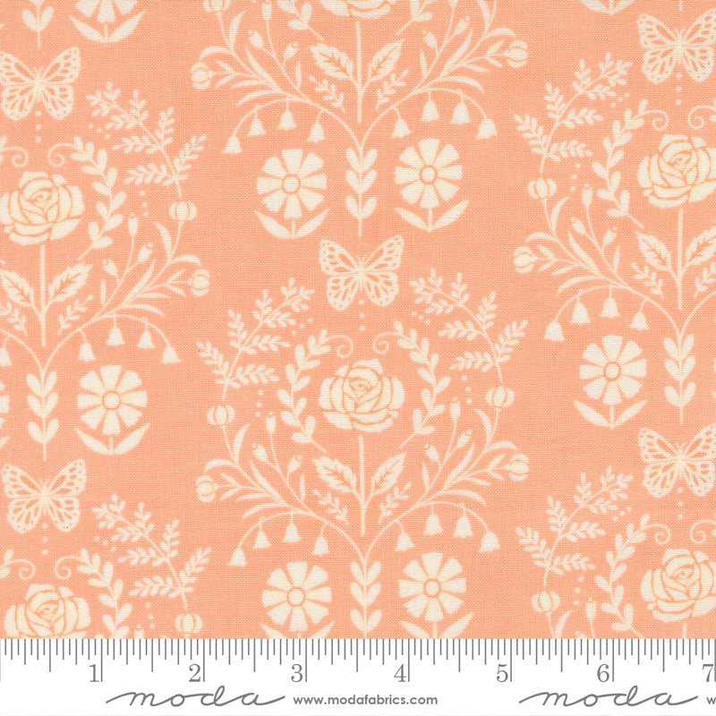 Kindness ~ Damask ~ 56152 24 Coral