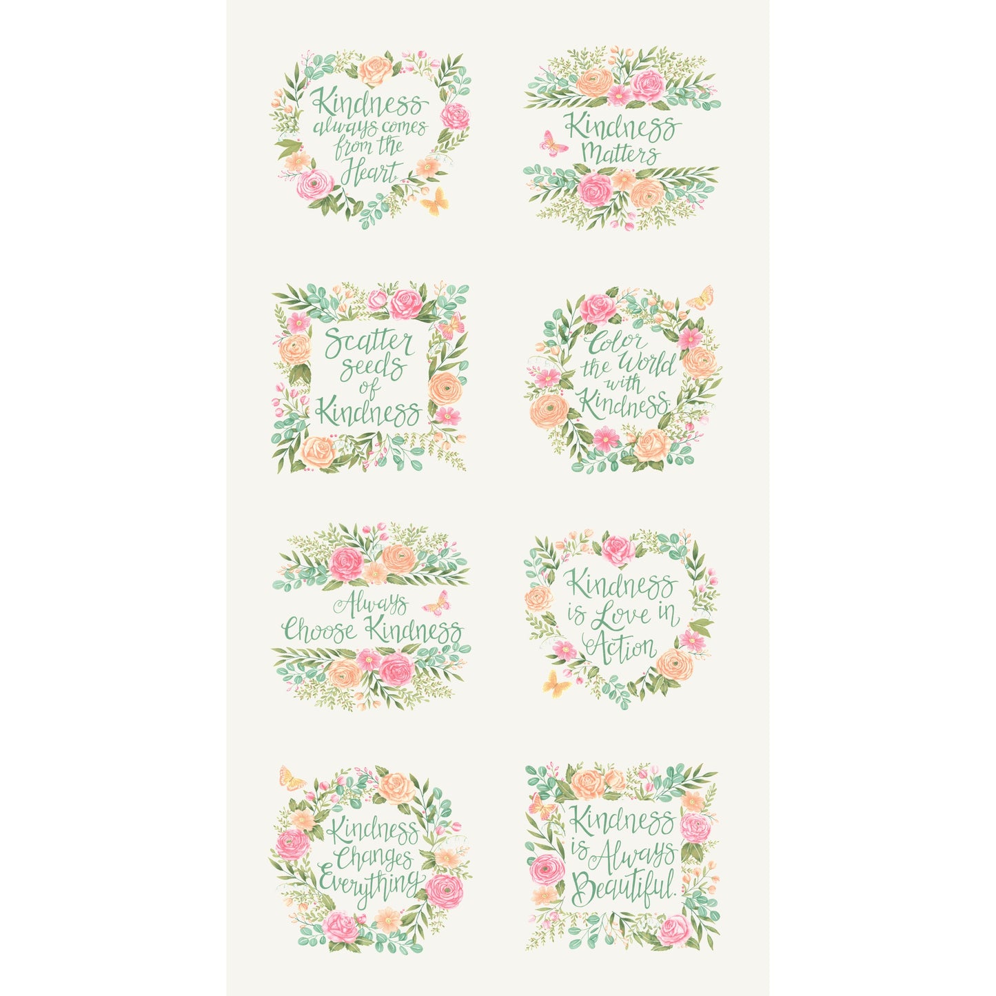 Kindness ~ Kindess Panel ~ 56157 11 Dogwood