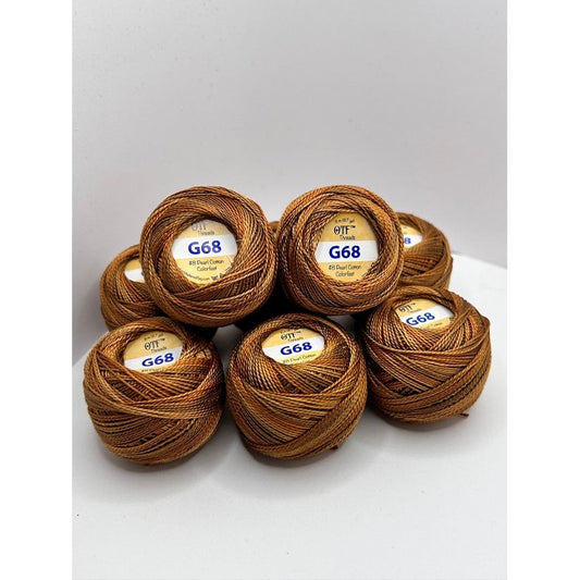 Old Tattered Flag Pearl 8 ~ Brown Sugar