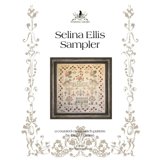 The Wishing Thorn | Selina Ellis Sampler 1860s
