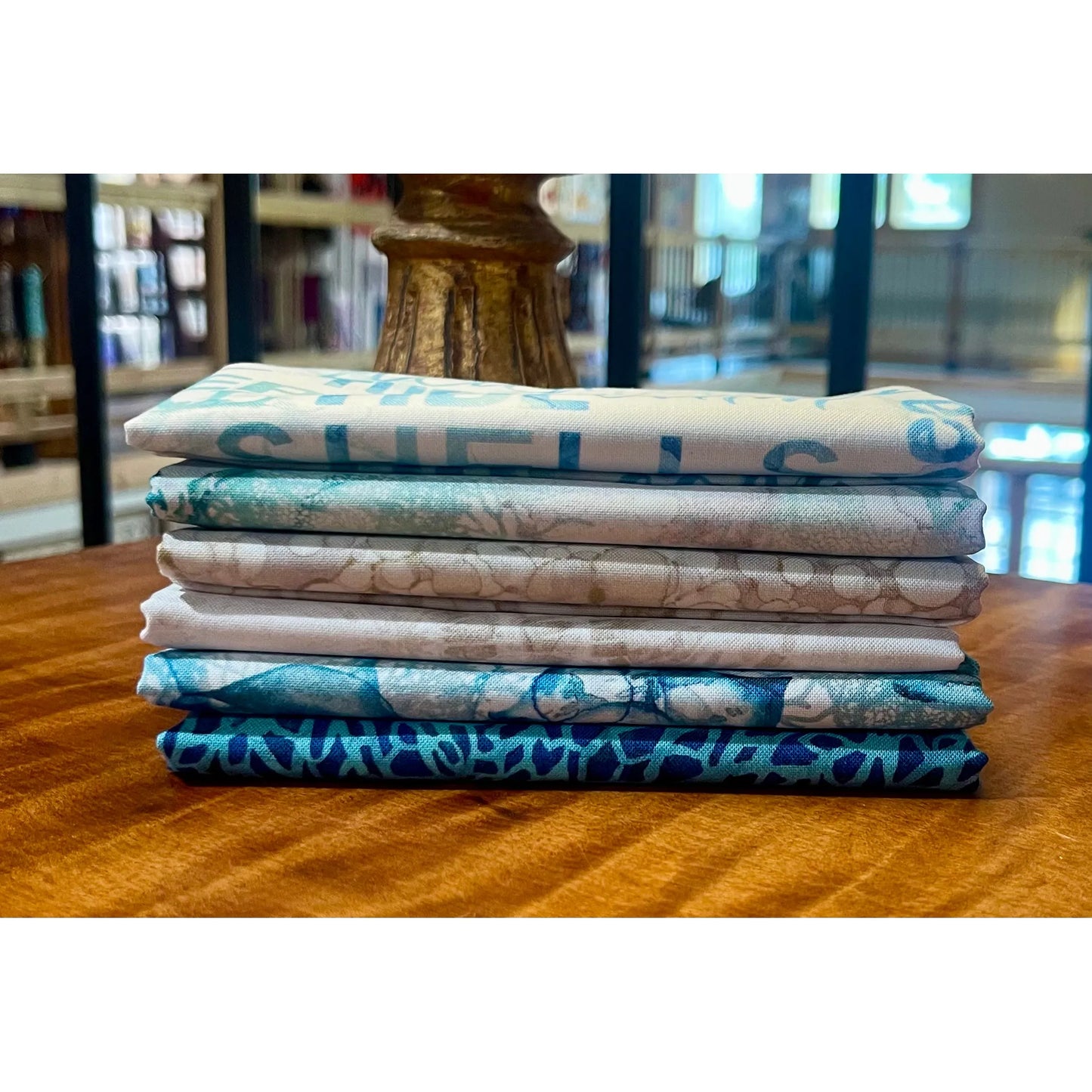 Sea Breeze ~ Fat Quarter Bundle 6 ocs