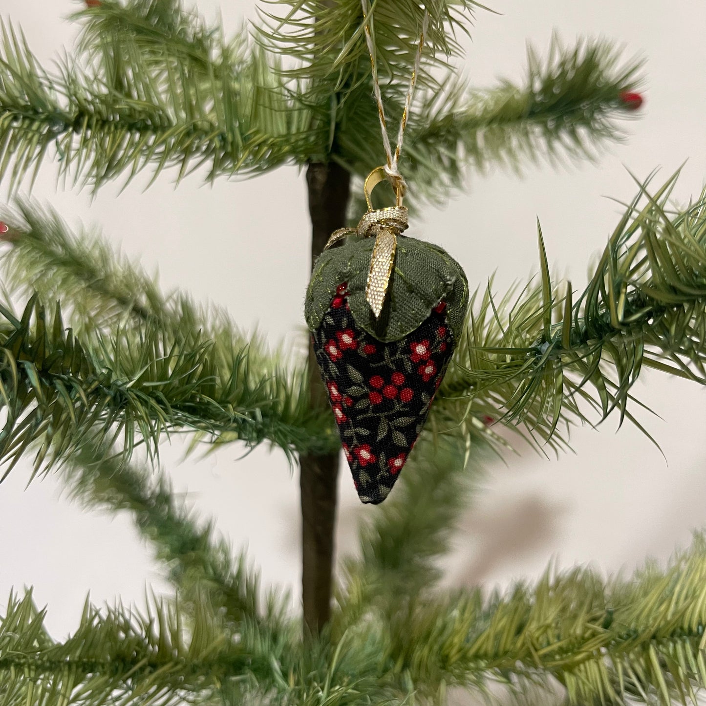 Paxe's Designs ~ Mini Strawberry Ornament