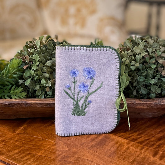 Hand-Embroidered Needle Case