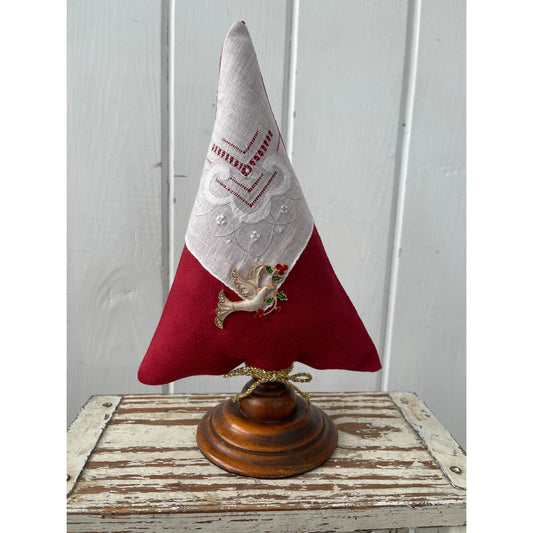 Paxe's Designs ~ Red Suede Tree with Dove