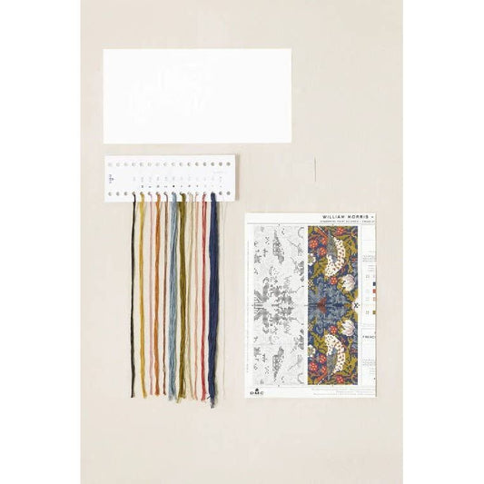 Strawberry Thief Cross Stitch Bookmark Kit BL1170/RE/77