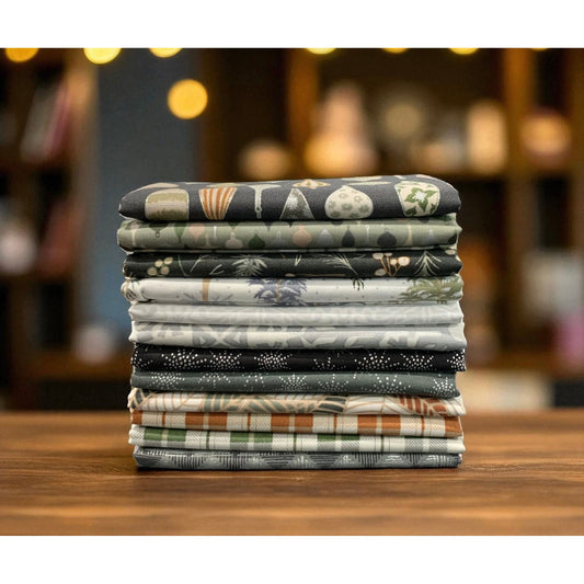 Snowfall ~ Fat Quarter Bundle 12 pcs