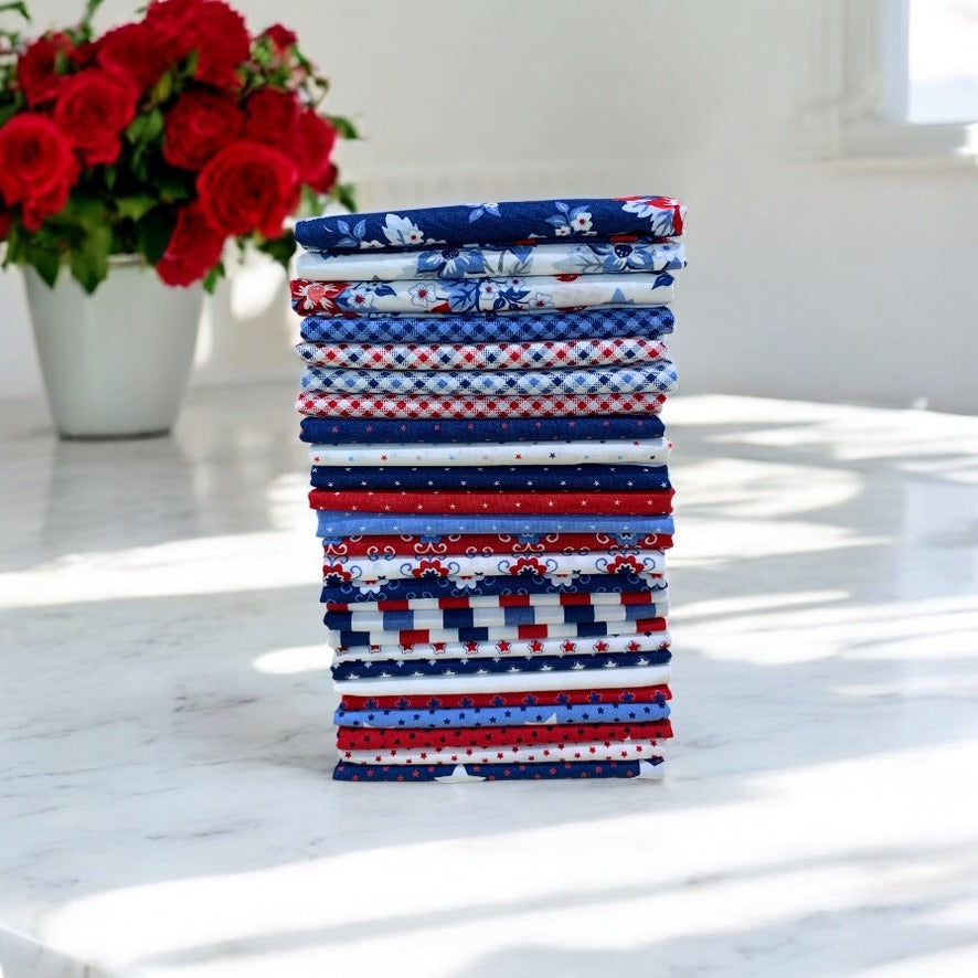 Star Spangled ~ Fat Quarter Bundle 26pcs