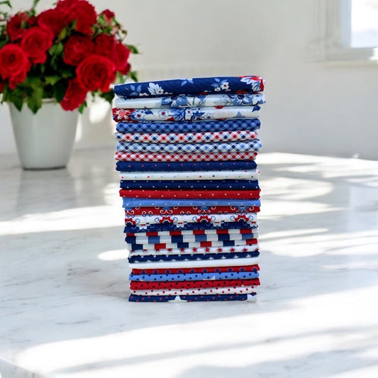 Star Spangled ~ Fat Quarter Bundle 26pcs