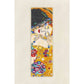 The Kiss by Gustav Klimt Cross Stitch Bookmark Kit BK1999