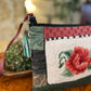 Diane Phillips Hand Hooked Tote Bag ~ Scent of a Rose