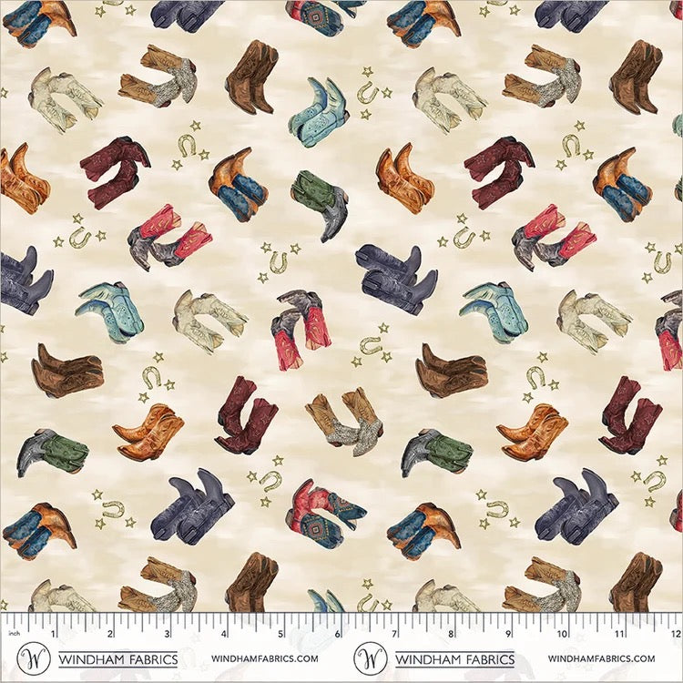 Lone Star Trail | Country Boots ~ 55431-7 Cream