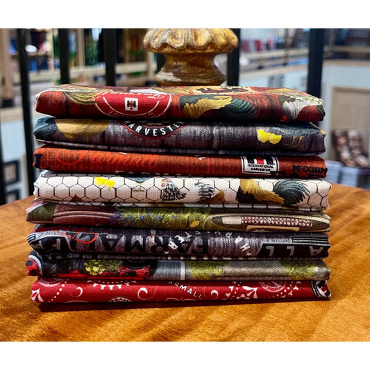 Farmall Plank ~ FQ Bundle 8pcs