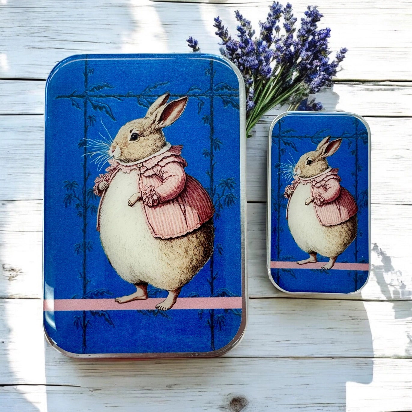 Tin Container with Magnet Large | Lady Bunbury