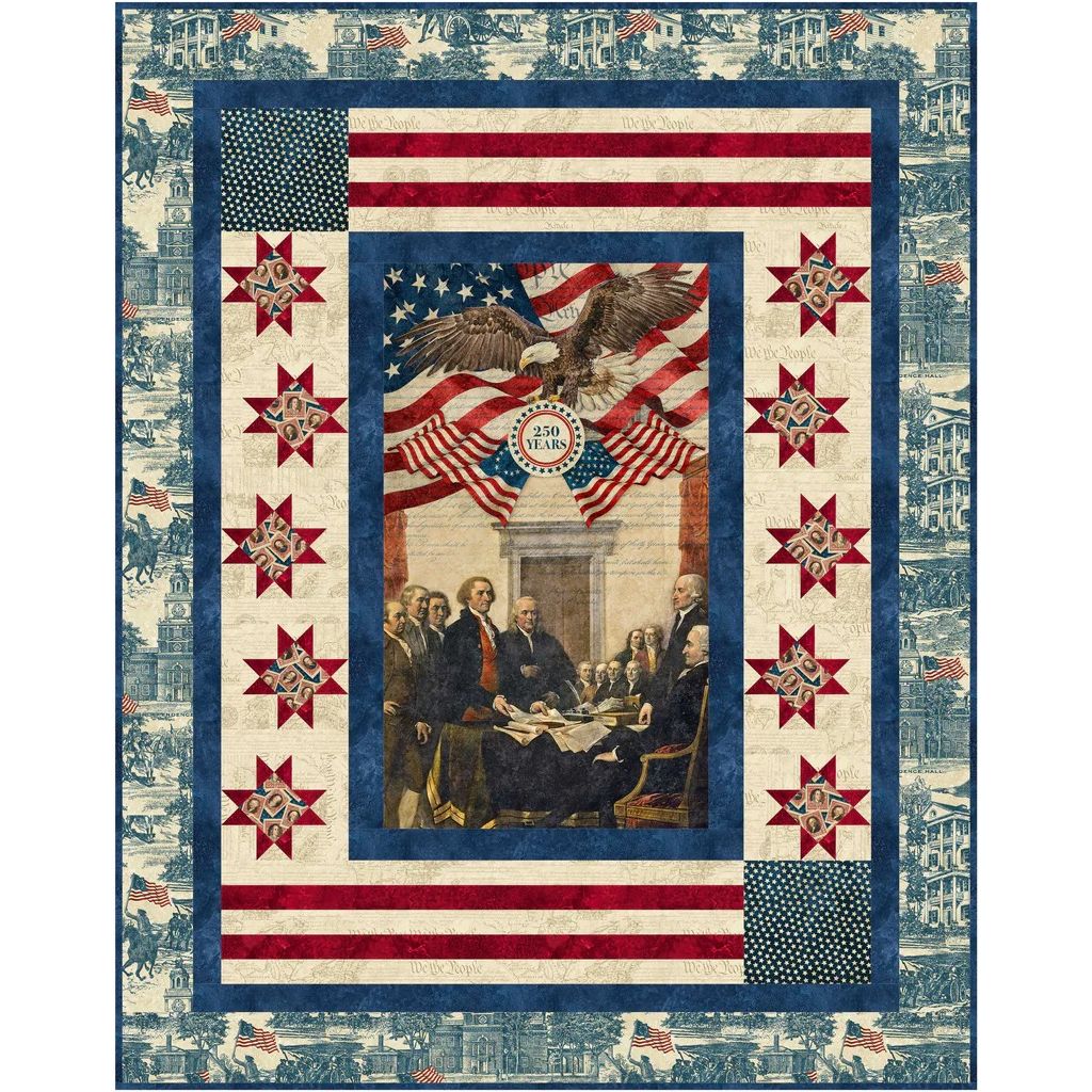 Bound to be Quilting ~ Land of Liberty Quilt Kit