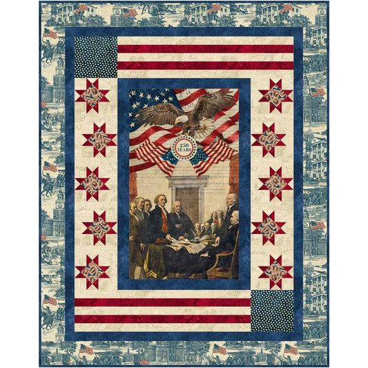 Bound to be Quilting ~ Land of Liberty Quilt Kit