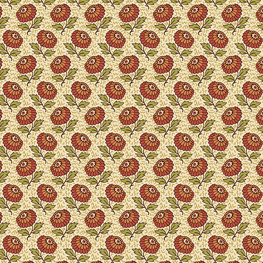 Autumn Woods by Andover Fabrics - Mums A-655-O