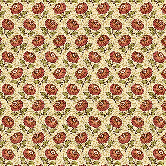 Autumn Woods by Andover Fabrics - Mums A-655-O
