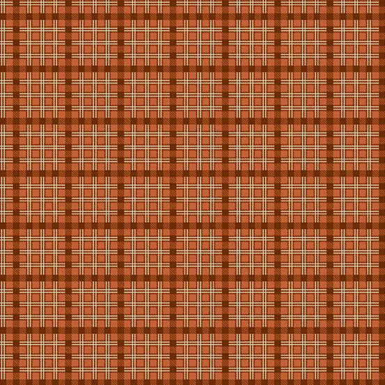 Autumn Woods by Andover Fabrics - Plaid A-658-O