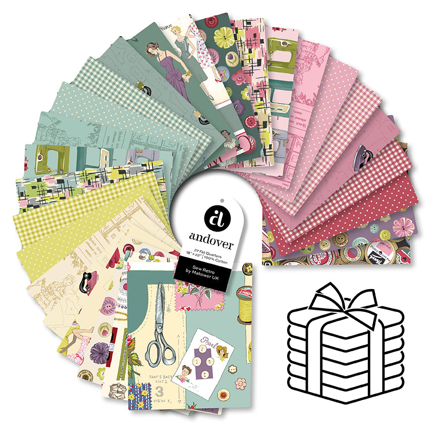 Sew Retro | Fat Quarter Bundle - 27 Cuts Each