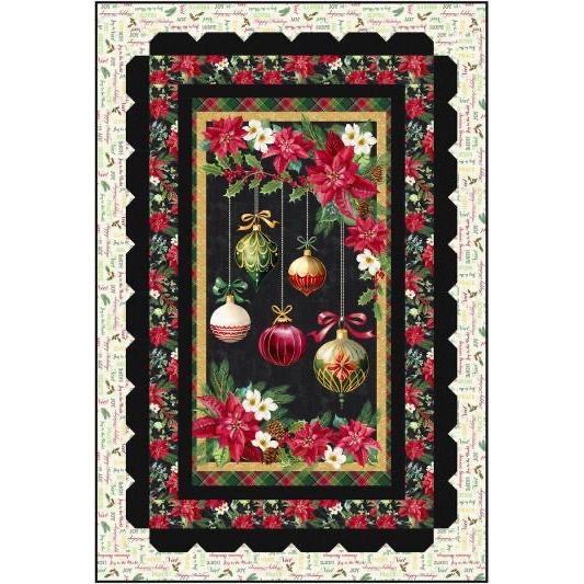 Holiday Splendor ~ Deck the Halls Quilt Kit