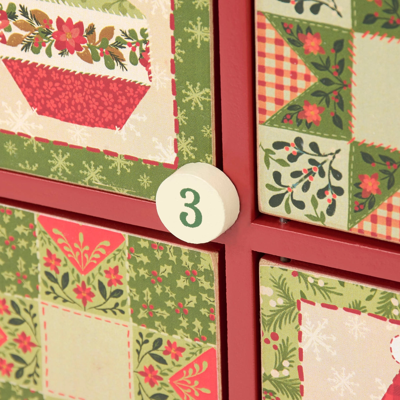 Christmas Quilt Countdown Box