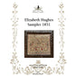 The Wishing Thorn | Elizabeth Hughes 1851 Sampler Pattern