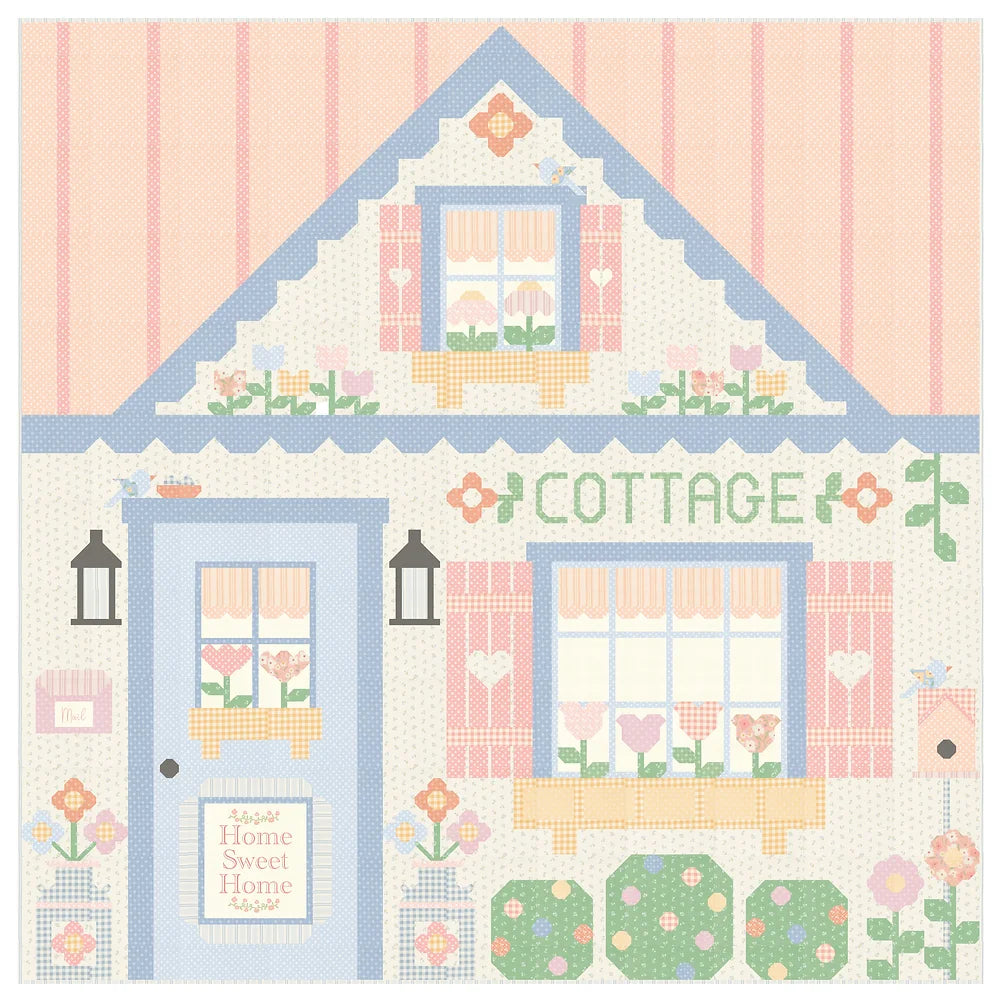 Cozy Cottage BOM Quilt Kit Featuring Cottage Charm by My Sew Quilty Life