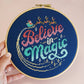 Believe in Magic - Christmas-Themed Cross Stitch Kit