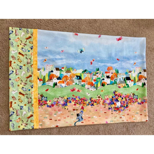 Cats Around Town ~ Pillowcase Kit