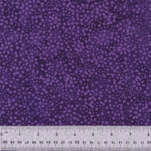 Daisy Dots ~  878Q-12 Purple Passion