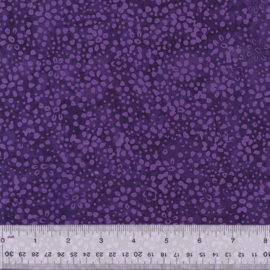 Daisy Dots ~  878Q-12 Purple Passion