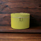 Winterbury Large Citron Leather Needlework Case - Spring Line