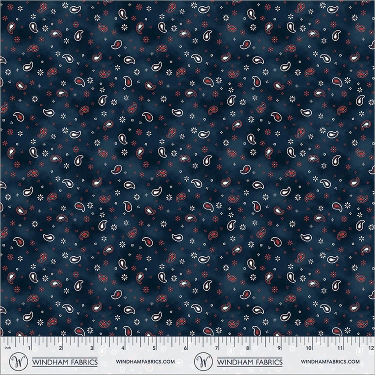 Lone Star Trail | Little Paisley - 55434-11 Indigo