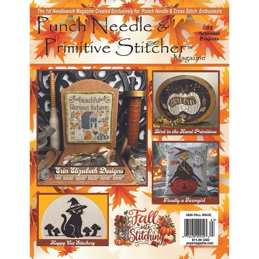 Punch Needle & Primitive Stitcher Magazine - Fall 2026