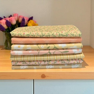 Flower Girl ~ Hand-Chosen Fat Quarter Bundle 7 pcs
