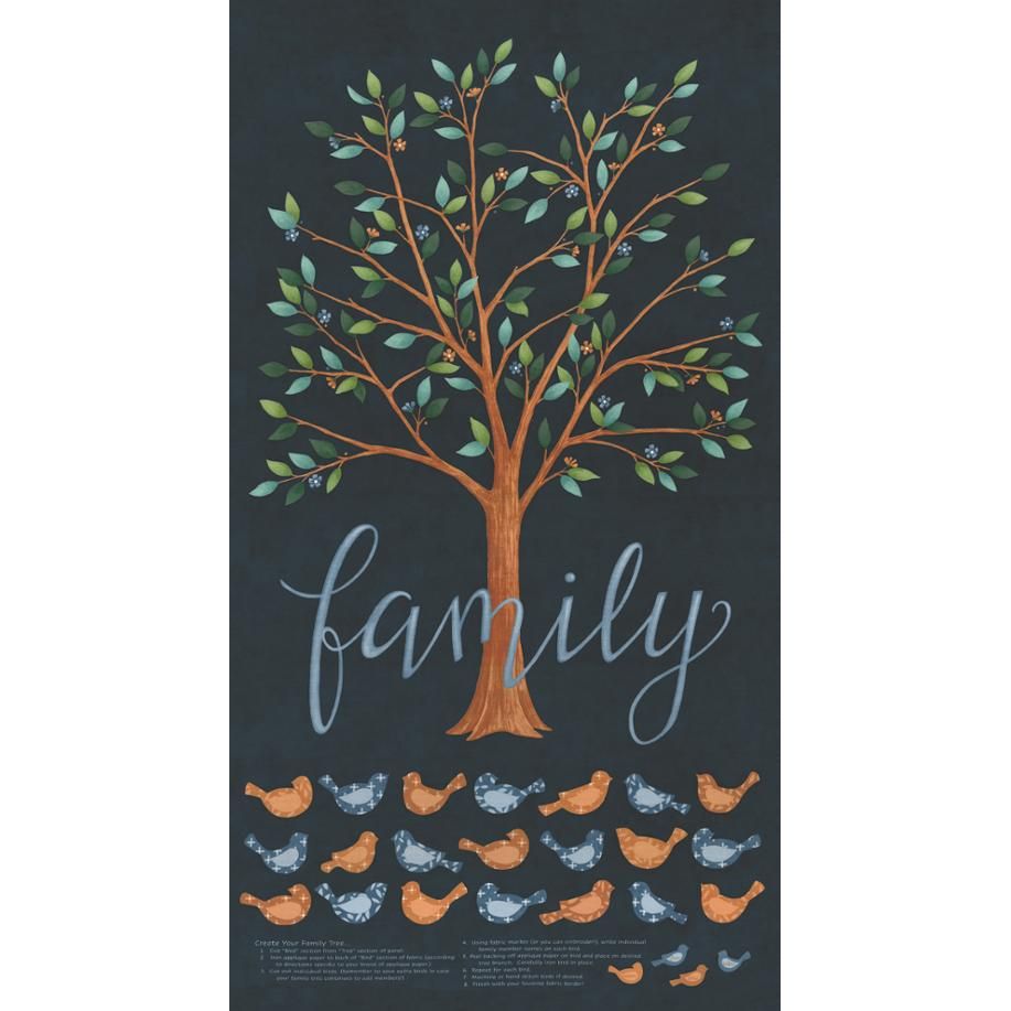 Family Tree ~ Panel ~ 56166 115 Night Sky
