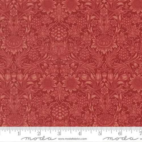 Morris Muse ~ Sunflower Damask ~ 13386 16 Russet