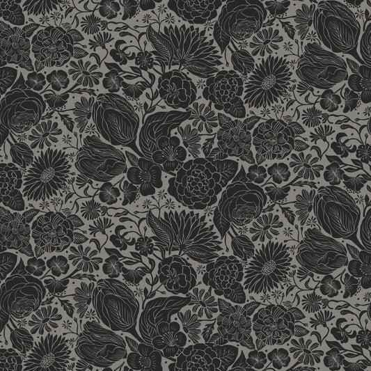 Folktale ~ Floral ~ 90973-99 Black