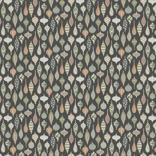 Snowfall ~ Ornaments ~ 91030M-96 Gray
